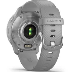 Montre Garmin Venu 2 Plus Silver- Bracelet Silicone Gris 43.6 Mm- 010-02496-10 -Accessoires De Mode ori montre garmin venu 2 plus silver bracelet silicone gris 43 6 mm 010 02496 10 40646 56437