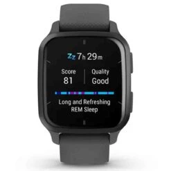 Montre Garmin Venu SQ 2 -Gray Avec Bracelet Silicone Gris Foncé - 010-02701-10 -Accessoires De Mode ori montre garmin venu sq 2 gray avec bracelet silicone gris fonce 010 02701 10 43010 61339