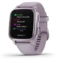 Montre Garmin Venu SQ - Lavender - Rose Purple - 010-02427-12 -Accessoires De Mode ori montre garmin venu sq lavender rose purple 010 02427 12 37428 49988