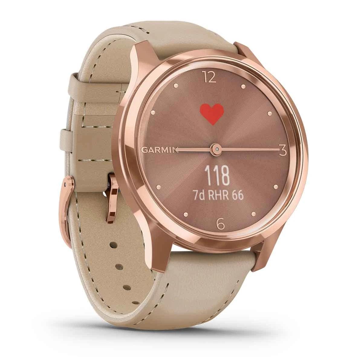 Montre Garmin Vivomove Luxe Boîtier Rose Gold - 010-02241-01 5 Montre Garmin Vivomove Luxe Boîtier Rose Gold - 010-02241-01 – Image 3