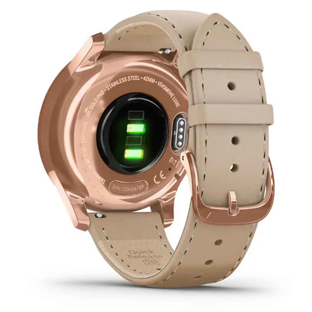 Montre Garmin Vivomove Luxe Boîtier Rose Gold - 010-02241-01 7 Montre Garmin Vivomove Luxe Boîtier Rose Gold - 010-02241-01 – Image 5