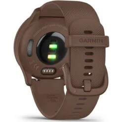 Montre Garmin Vivomove Sport Peach Gold - Bracelet Chocolat 40 Mm- 010-02566-02 -Accessoires De Mode ori montre garmin vivomove sport peach gold bracelet chocolat 40 mm 010 02566 02 40653 56484