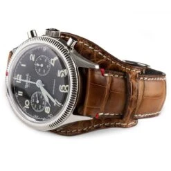 Montre Hanhart 417 ES - 39mm - Steve Mc. Croco Bleu Mécanique Diamètre 39 Mm- H701.210-7010-crocobleu -Accessoires De Mode ori montre hanhart 417 es 39mm steve mc croco bleu mecanique diametre 39 mm h701 210 7010 crocobleu 46239 68958