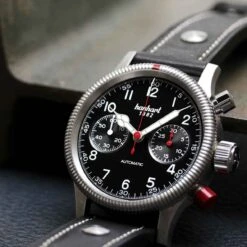 Montre Hanhart Pioneer MK2 Automatique Diamètre 40 Mm- 716.210-6428 -Accessoires De Mode ori montre hanhart pioneer mk2 automatique diametre 40 mm 716 210 6428 41534 60161