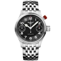 Montre Hanhart Pioneer Monoscope Automatique Diamètre 45 Mm- 732.210-6428