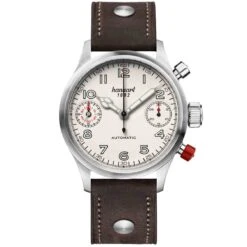 Montre Hanhart Pioneer TwinDicator Automatique Diamètre 45 Mm- 730.200-0110