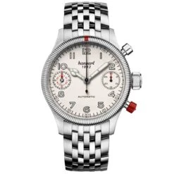 Montre Hanhart Pioneer TwinDicator Automatique Diamètre 45 Mm- 731.200-6428
