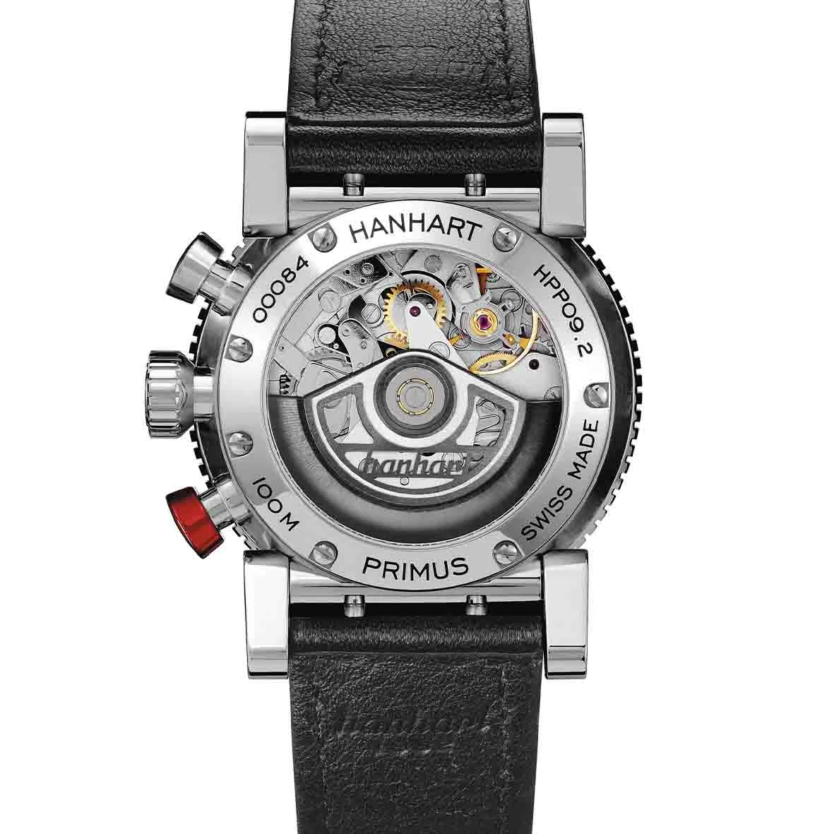 Montre Hanhart Primus Racer Silver Automatique Diamètre 44 Mm- 741.220-0020 4 Montre Hanhart Primus Racer Silver Automatique Diamètre 44 Mm- 741.220-0020 – Image 2