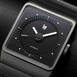 Montre Lip Big TV Titane 671657- Homme - Cadran Noir- - -Accessoires De Mode ori montre lip big tv titane 671657 homme cadran noir 45010 66946