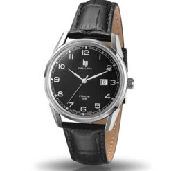 Montre Lip Himalaya - Homme - Cadran Noir- 40 Mm - Acier Inoxydable - 671231