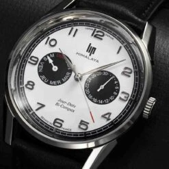 Montre Lip Himalya - Homme - Cadran Blanc- 40 Mm - Acier Inoxydable - 671673 -Accessoires De Mode ori montre lip himalya homme cadran blanc 40 mm acier inoxydable 671673 45012 66957