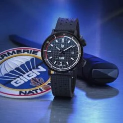 Montre Lip Nautic Ski GIGN 671523- Homme - Cadran Gris- 41 Mm - Acier Et PVD -Accessoires De Mode ori montre lip nautic ski gign 671523 homme cadran gris 41 mm acier et pvd 40203 55335