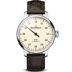 Montre MeisterSinger N 03 Auto - Ivoire 43 Mm- AM903