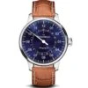 Montre MeisterSinger Pangaea Date Auto - Ponçage Solaire Bleu 43 Mm- AM1008 -Accessoires De Mode ori montre meistersinger pangaea date auto poncage solaire bleu 43 mm am1008 40885