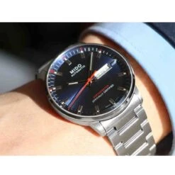 Montre Mido Commander Chronometer Cosc 40 Mm- M021.431.11.041.00 -Accessoires De Mode ori montre mido commander chronometer cosc 40 mm m021 431 11 041 00 37753 51006