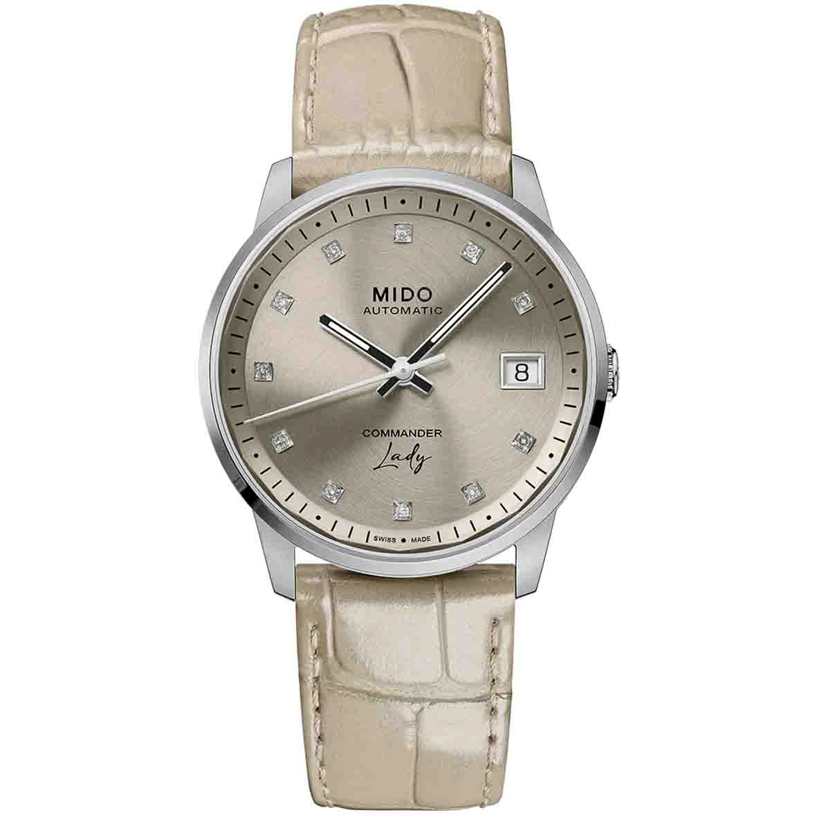 Montre Mido Commander Lady 35 Mm- M021.207.16.296.00 3 Montre Mido Commander Lady 35 Mm- M021.207.16.296.00