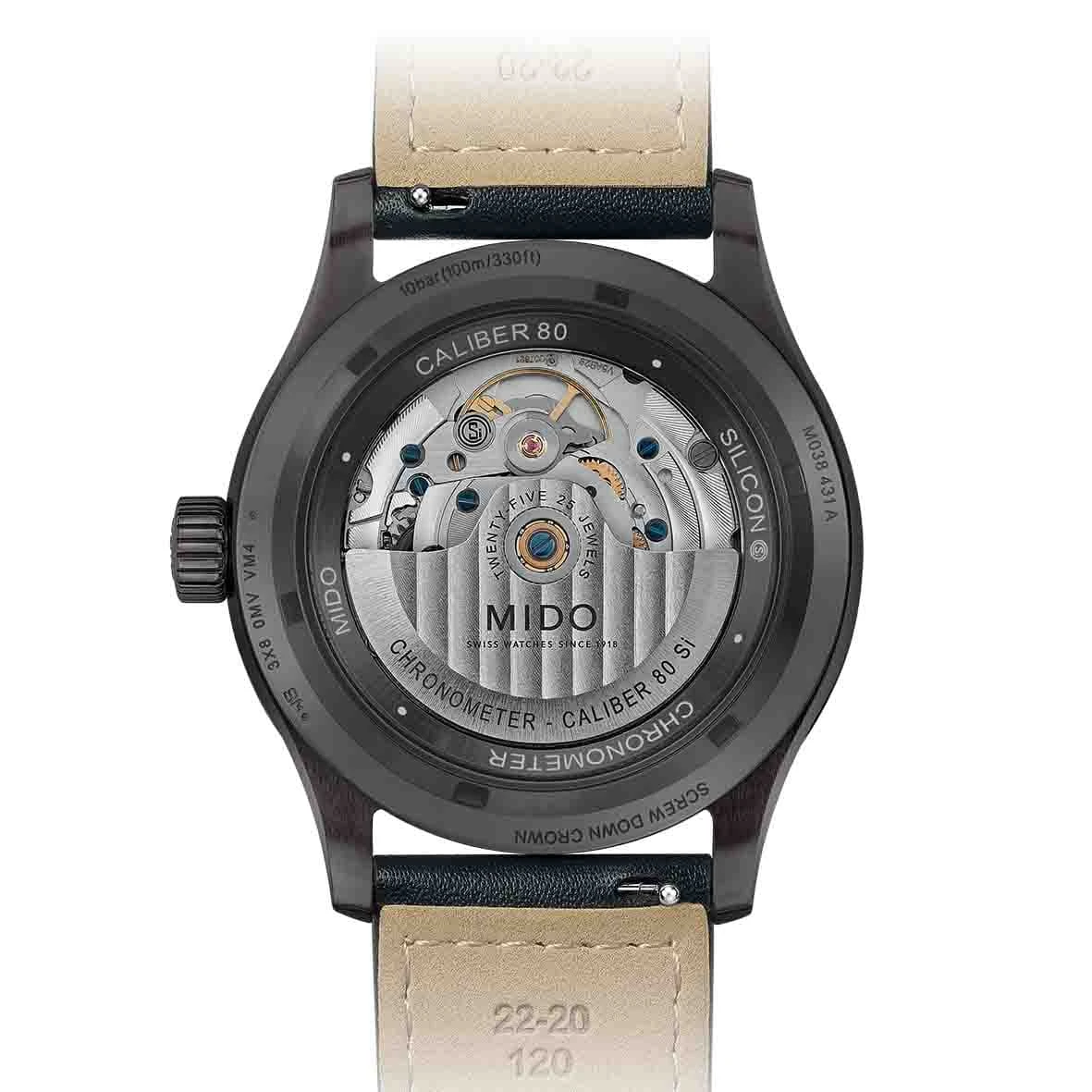 Montre Mido Multifort M Chronometer 42 Mm- M038.431.36.057.00 4 Montre Mido Multifort M Chronometer 42 Mm- M038.431.36.057.00 – Image 2
