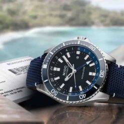 Montre Mido Ocean Star GMT 44 Mm- M026.629.17.051.00 -Accessoires De Mode ori montre mido ocean star gmt 44 mm m026 629 17 051 00 37680 50700