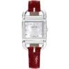 Montre Pequignet Attellage Quartz - Cadran Nacre Blanc - Bracelet Rouge - 5894509CD-L -Accessoires De Mode ori montre pequignet attellage quartz cadran nacre blanc bracelet rouge 5894509cd l 45681