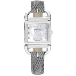 Montre Pequignet Attellage Quartz - Cadran Nacre Blanc - Bracelet Rouge - 5894509CD-L -Accessoires De Mode ori montre pequignet attellage quartz cadran nacre blanc bracelet rouge 5894509cd l 45681 68112