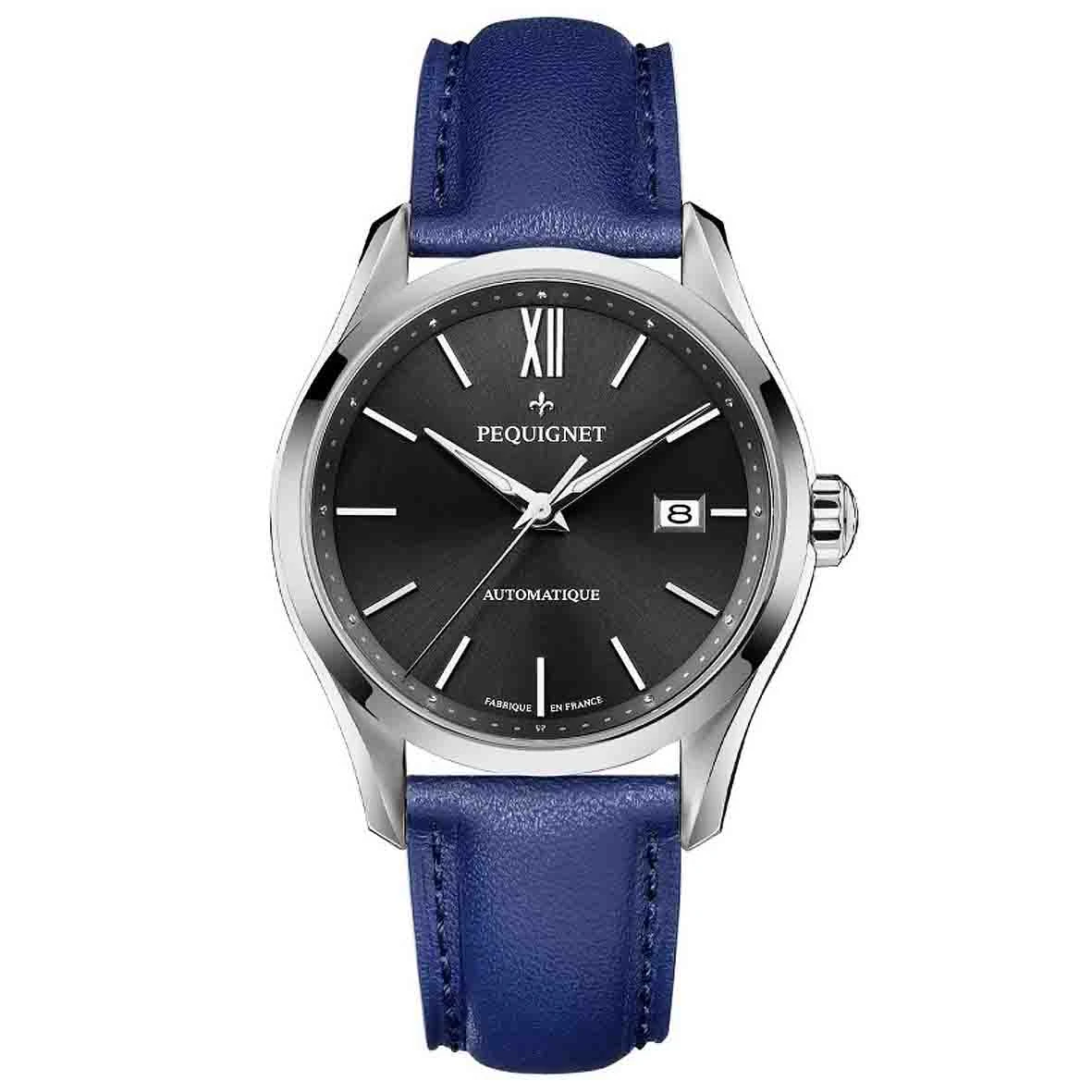 Montre Pequignet Elegance - 42 Mm Homme -4800543S-CB 3 Montre Pequignet Elegance - 42 Mm Homme -4800543S-CB