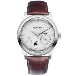Montre Pequignet Royale Paris Automatique Cadran Blanc - 9007633