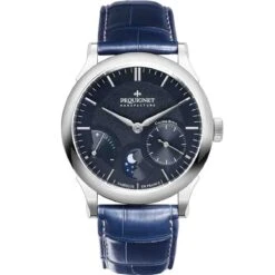 Montre Pequignet Royale Paris Automatique Cadran Bleu - 9007373