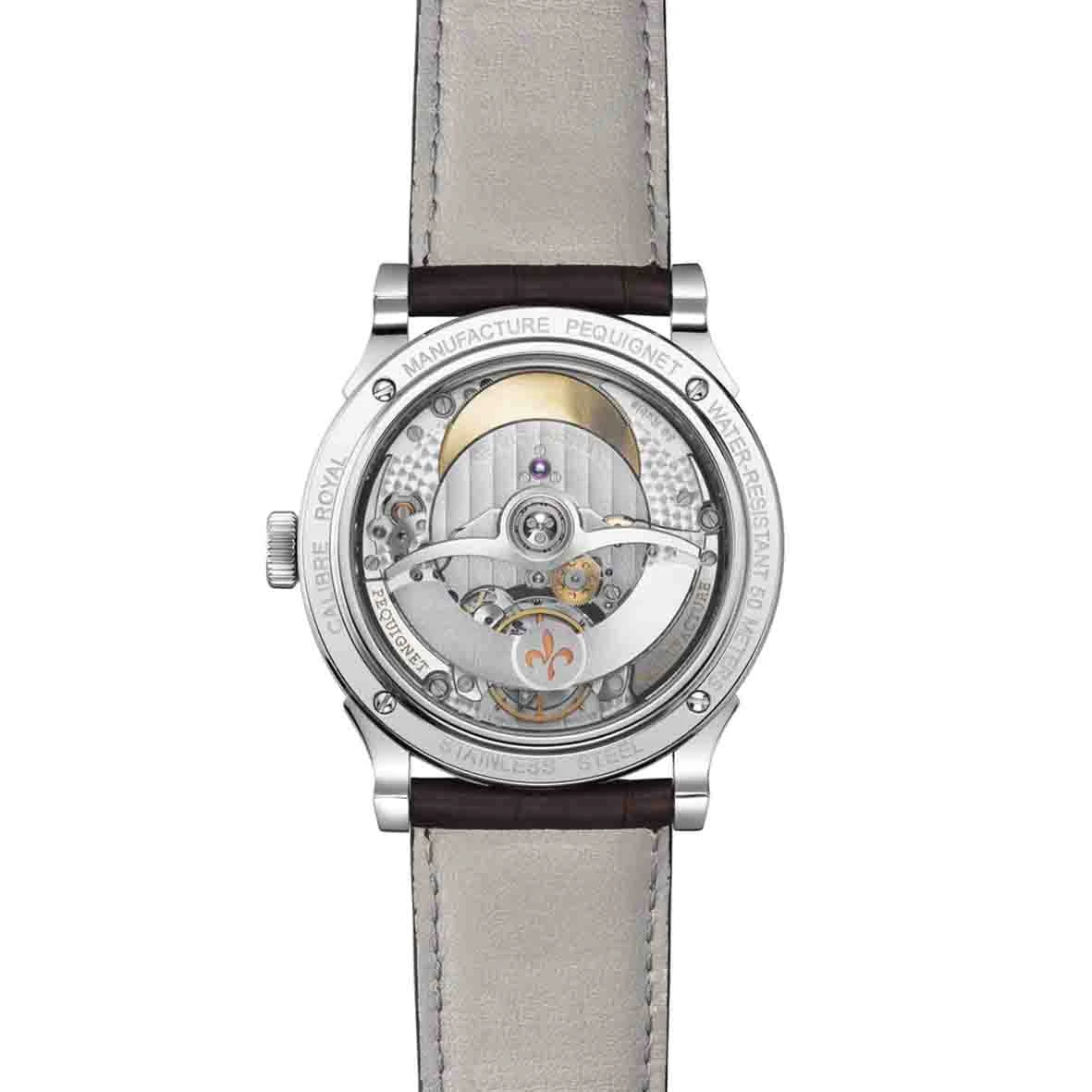 Montre Pequignet Royale Paris Automatique Cadran Bleu - 9007373 5 Montre Pequignet Royale Paris Automatique Cadran Bleu - 9007373 – Image 3