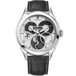 Montre Pequignet Royale Saphir - Cadran Blanc Éclipse Automatique Cadran Blanc - 9010823