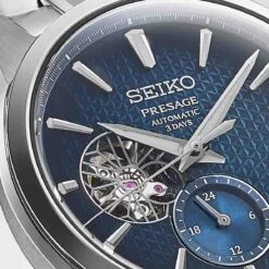 Montre Seiko Présage SPB417J1 Cadran Bleu - 40.16 Mm -Accessoires De Mode ori montre seiko presage spb417j1 cadran bleu 40 16 mm 46170 68712