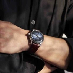 Montre Seiko Presage SRPK15J1 Cadran Bleu - 40,5 Mm -Accessoires De Mode ori montre seiko presage srpk15j1 cadran bleu 40 5 mm 46293 69062