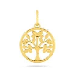 Pendentif Arbre De Vie Or Jaune - 11 Mm -Narah - 3.7210.00