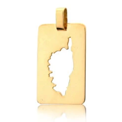 Pendentif Corse Or Jaune Isabelle - PPV1