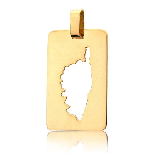 Pendentif Corse Or Jaune Isabelle - PPV1 3 Pendentif Corse Or Jaune Isabelle - PPV1