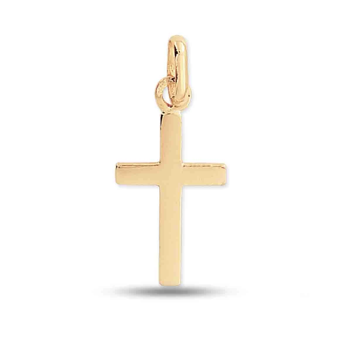 Pendentif Croix Or Jaune Hermione 3 Pendentif Croix Or Jaune Hermione