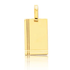 Pendentif Or Jaune Avec Ciselures Or Jaune - -Barbara - R2.1