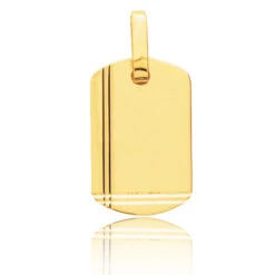 Pendentif Or Jaune Ciselé Or Jaune - -Lyra - T2.1