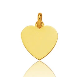 Pendentif Or Jaune Coeur Or Jaune - -Amélie - 660102