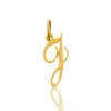 Pendentif Or Jaune Initiale J Infinie -Accessoires De Mode ori pendentif or jaune initiale j infinie 22285
