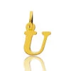 Pendentif Or Jaune Initiale U Aria -Accessoires De Mode ori pendentif or jaune initiale u aria 22391