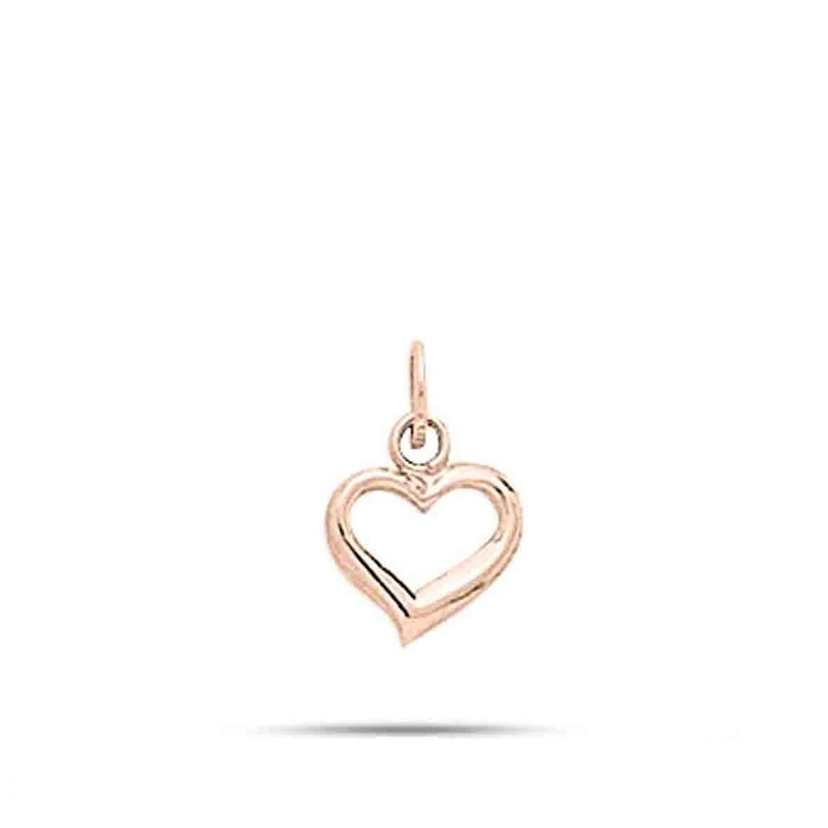 Pendentif Or Rose Coeur Or Rose - -Vahiné - 2816R 3 Pendentif Or Rose Coeur Or Rose - -Vahiné - 2816R