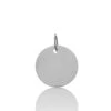 Pendentif Rond Or Blanc Or Blanc - -Maria - 661029 -Accessoires De Mode ori pendentif rond or blanc or blanc maria 661029 18440