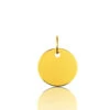 Pendentif Rond Or Jaune Or Jaune - 12 Mm -Lauriane - 9KV8 -Accessoires De Mode ori pendentif rond or jaune or jaune 12 mm lauriane 9kv8 22263