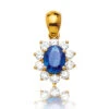 Pendentif Saphir Diamant Valeria -PE 3251 -Accessoires De Mode ori pendentif saphir diamant valeria pe 3251 2486