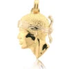 Pendentif Tête De Maure Or Jaune Angélina - PT4 1 Pendentif Tête De Maure Or Jaune Angélina - PT4 -Accessoires De Mode ori pendentif tete de maure or jaune angelina pt4 18717