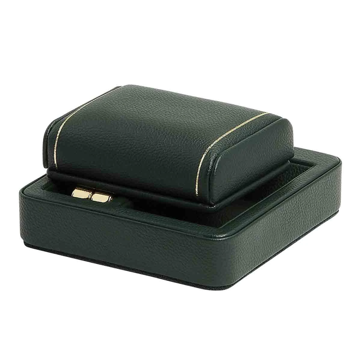 Support Montre Travel Wolf 1834 - British Racing - Vert Foncé - 485441 4 Support Montre Travel Wolf 1834 - British Racing - Vert Foncé - 485441 – Image 2