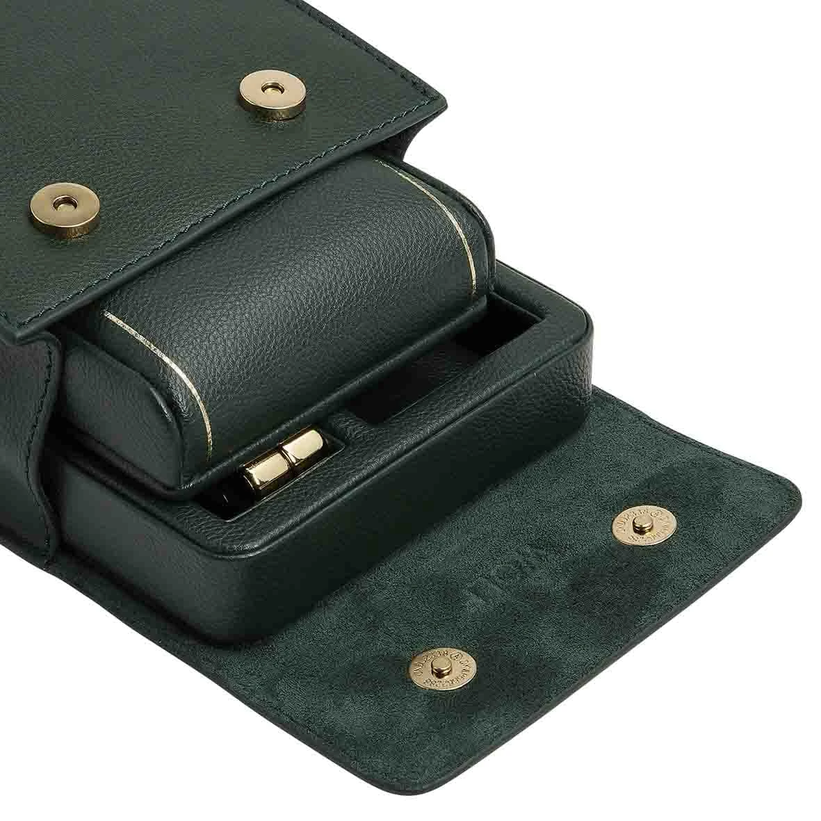 Support Montre Travel Wolf 1834 - British Racing - Vert Foncé - 485441 5 Support Montre Travel Wolf 1834 - British Racing - Vert Foncé - 485441 – Image 3