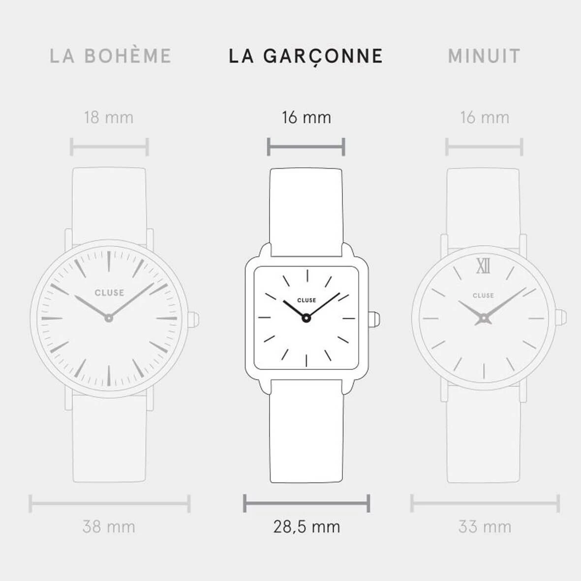 Cluse Tétragone Silver Mesh/White - 28.5 Mm - CW0101207003 7 Cluse Tétragone Silver Mesh/White - 28.5 Mm - CW0101207003 – Image 5